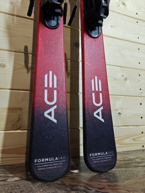 LYŽE ELAN FORMULA RED 140CM
